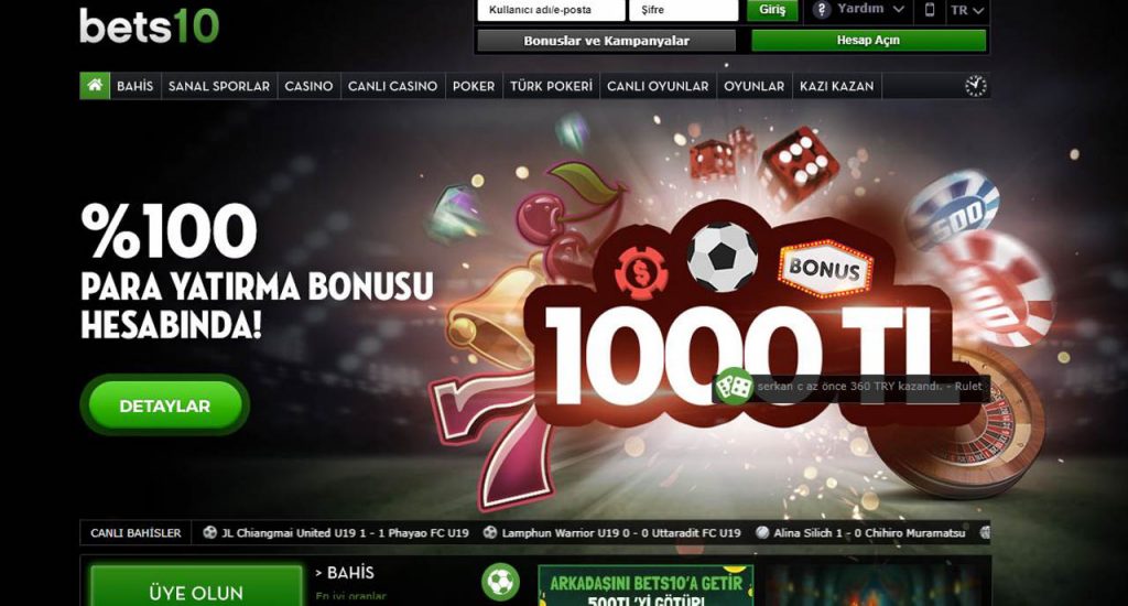 Bets10 Giriş