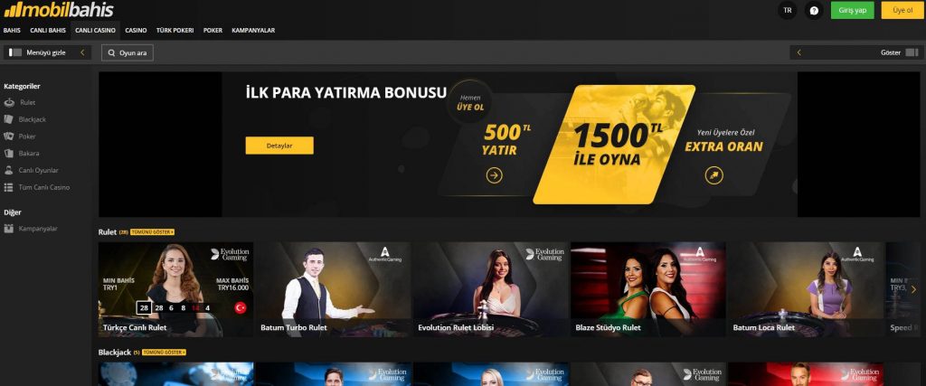 Mobilbahis Giriş turkiye