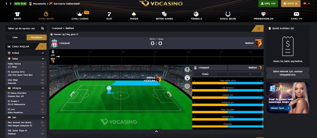 Vdcasino TV turkiye