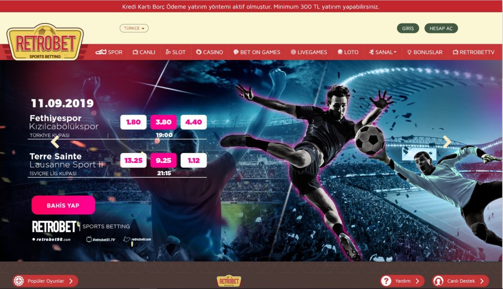 Retrobet bahis