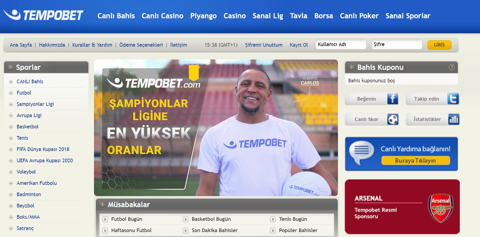 Tempobet Yeni Adresi turk