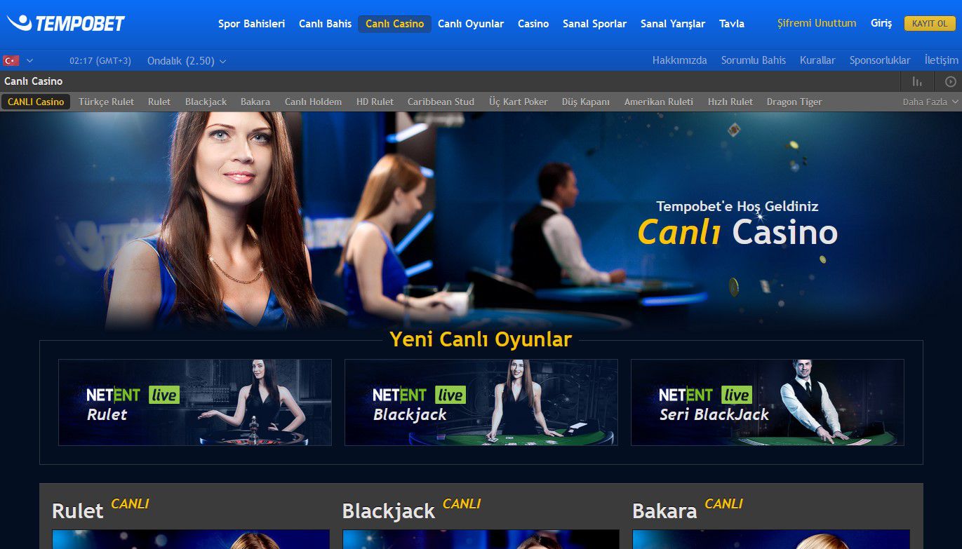 Tempobet Canlı Bahis turk
