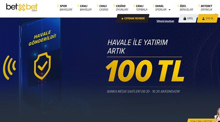 Betebet Casino turkiye