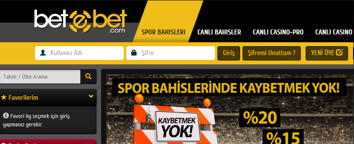 Betebet Giriş turkiye