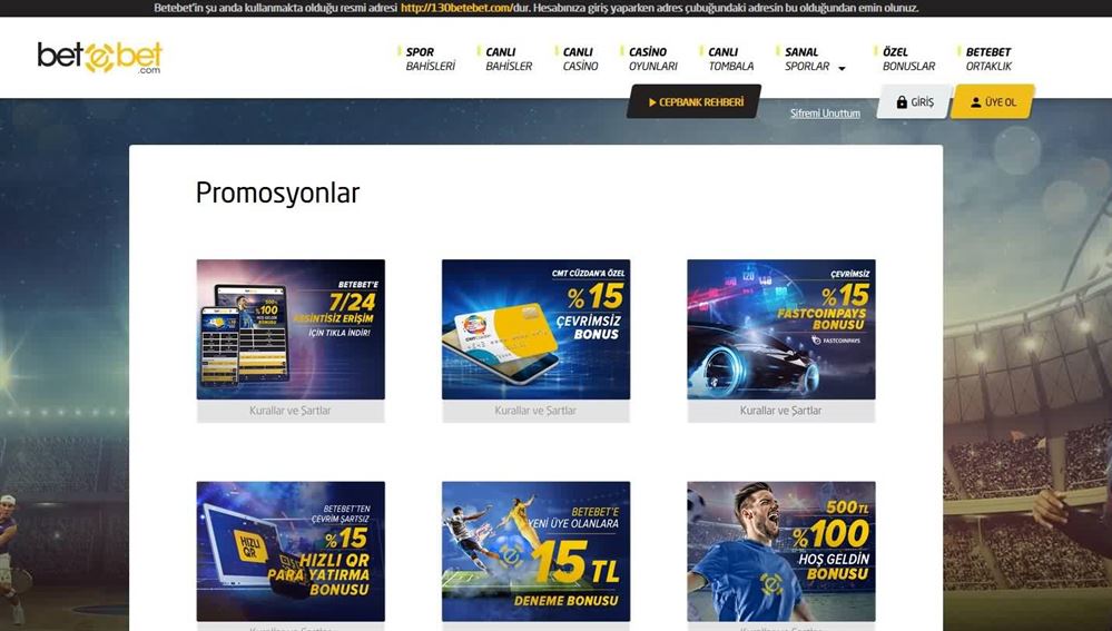 Betebet Mobil turkiye