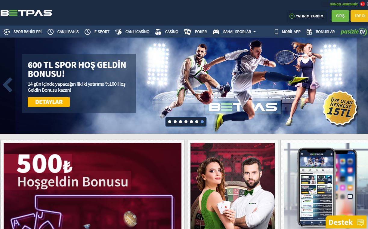 Betpas Güncel adresi turk