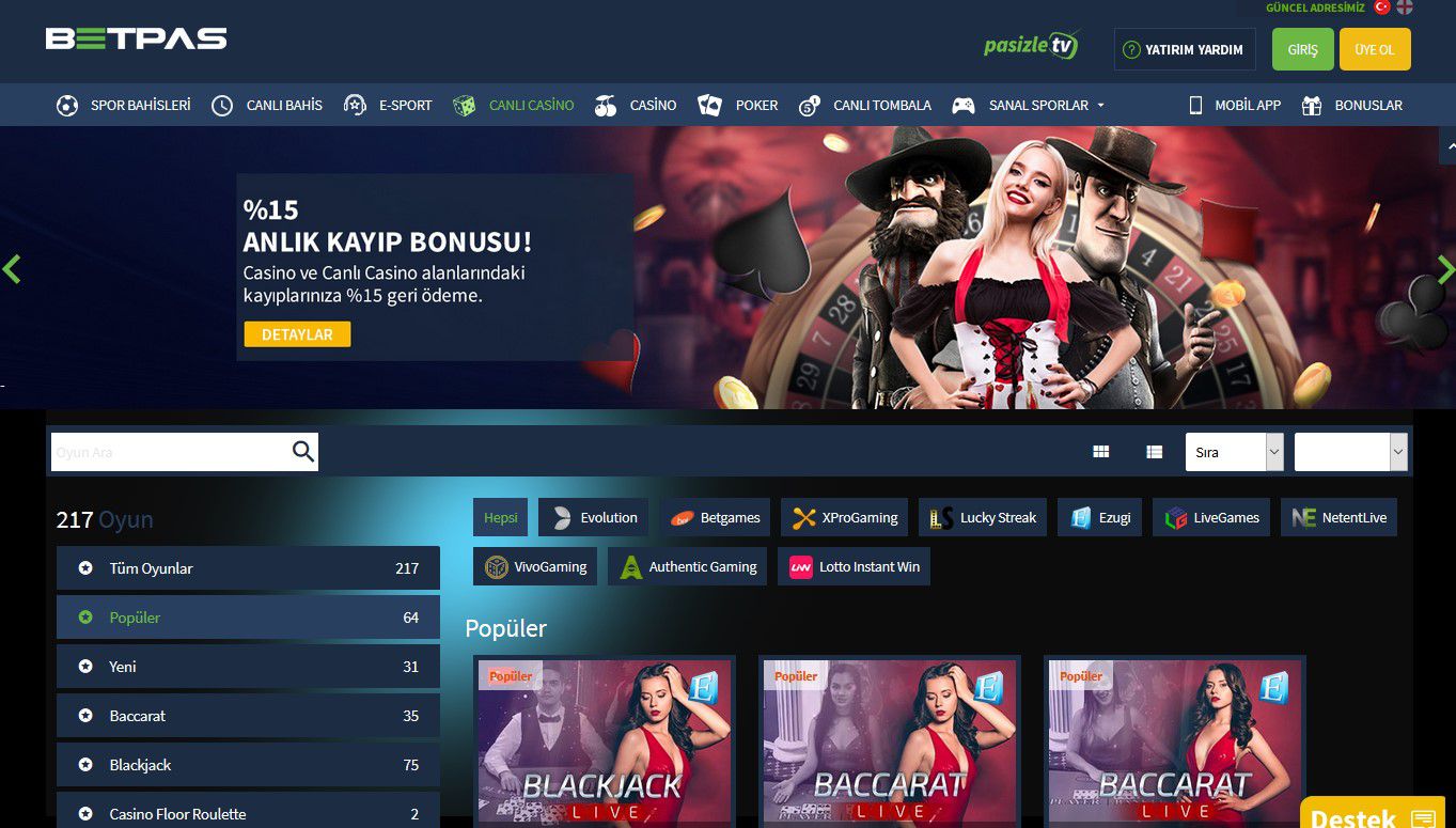 Betpas TV turkiye