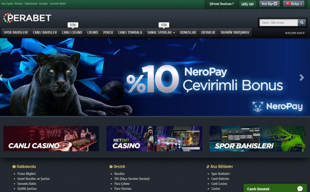 Perabet Casino turkiye