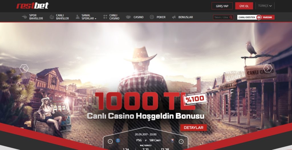 Restbet Mobil turkiye