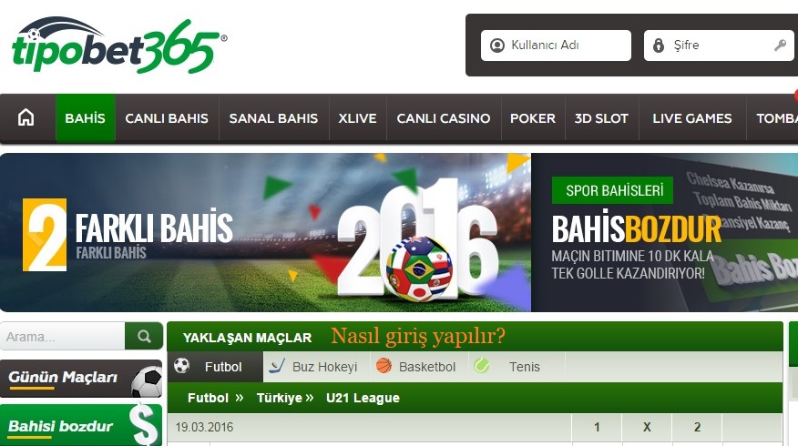Tipobet Canli bahis