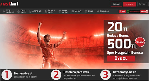 Restbet bahis turkiye