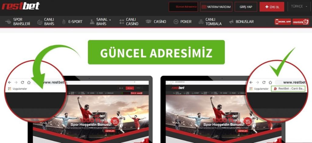 Restbet Canli bahis turkiye