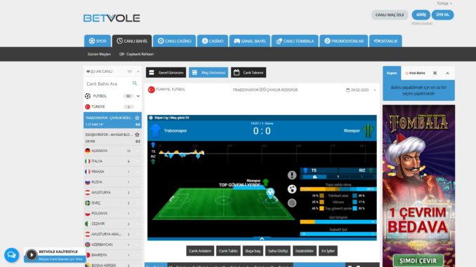 Betvole Tv turk