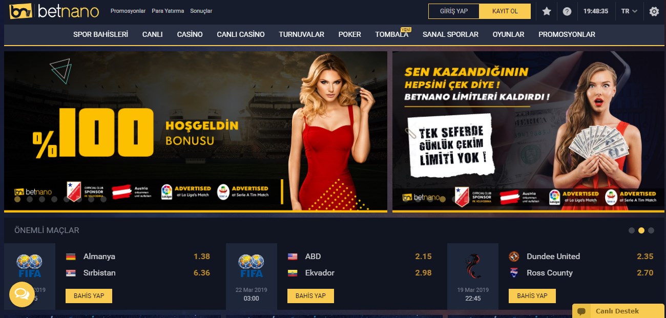 Betnano Yeni Adresi turkiye