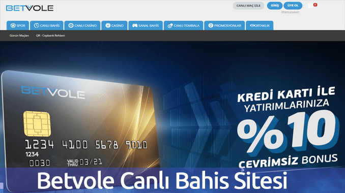 Betvole Kayıt turk