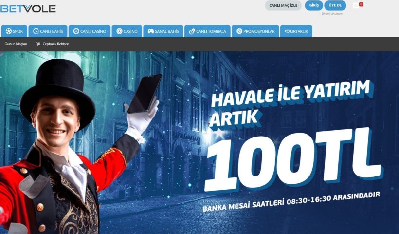 Betvole Kayıt