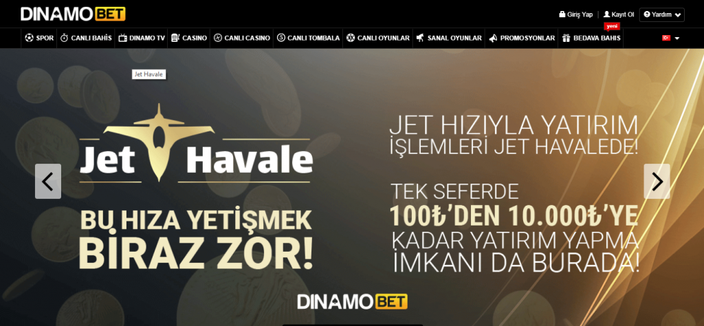Dinamobet Canlı Bahis turk