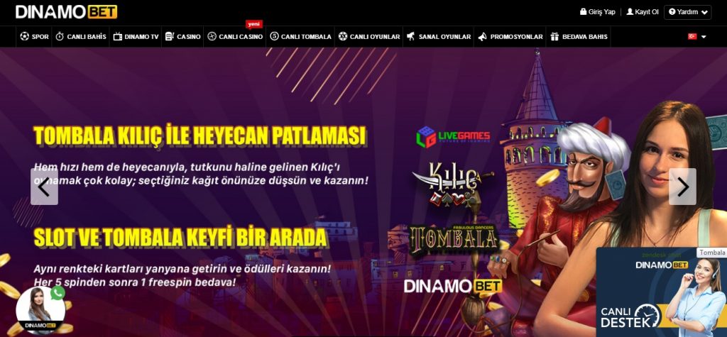 Dinamobet Kayıt turk