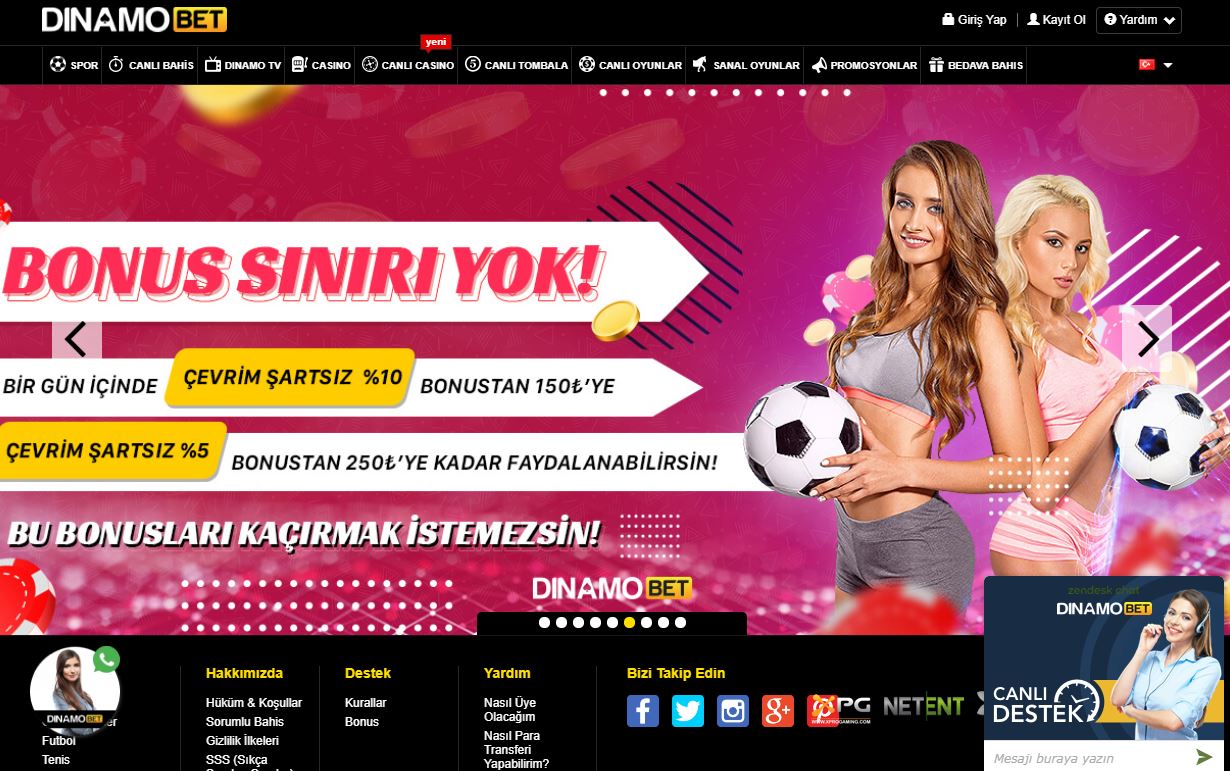 Dinamobet Kayıt