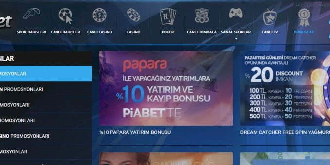 Piabet Canlı Bahis