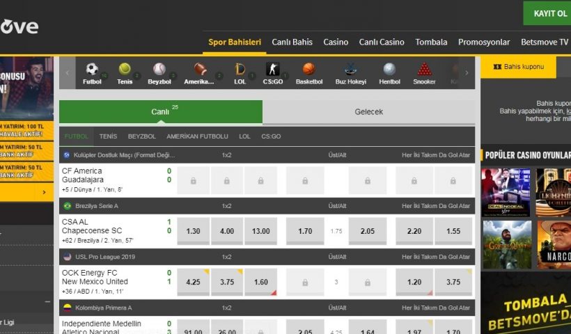 Betsmove Giriş
