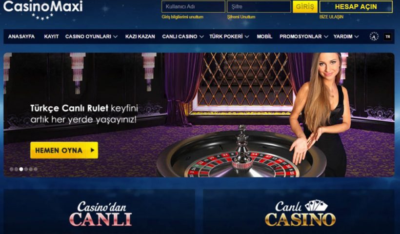Casinomaxi Yeni Adresi turk