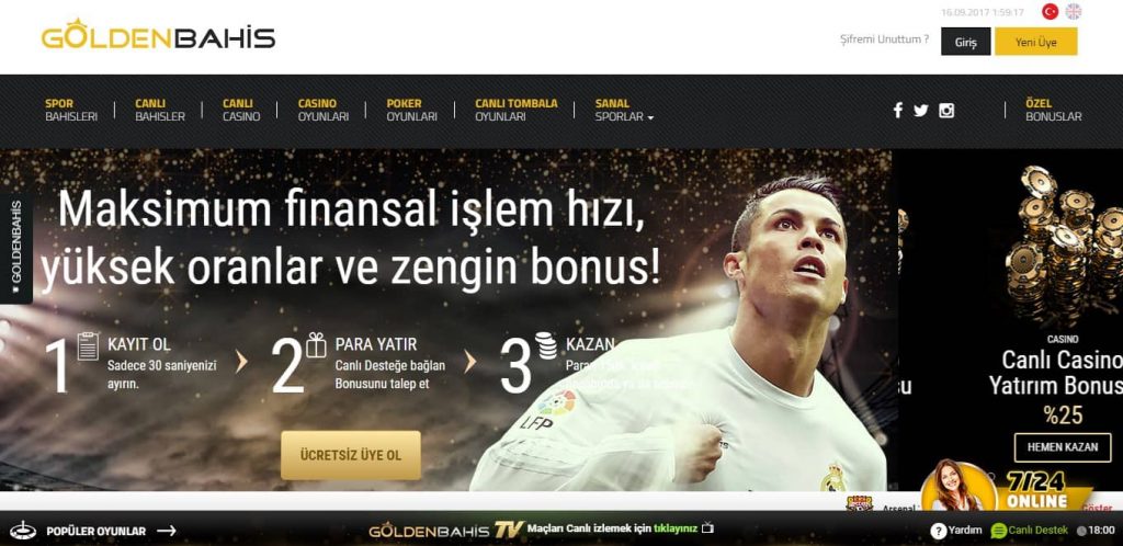Goldenbahis Bahis turkiye