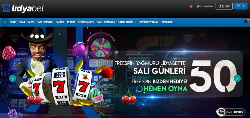 Lidyabet Canlı Bahis turk