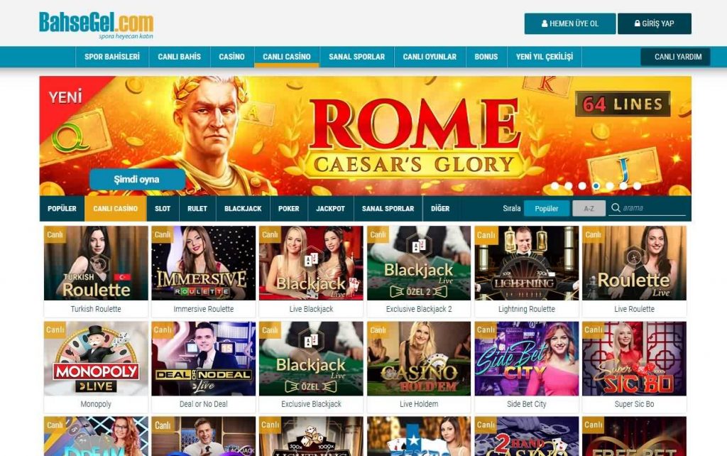 Bahsegel Casino turk