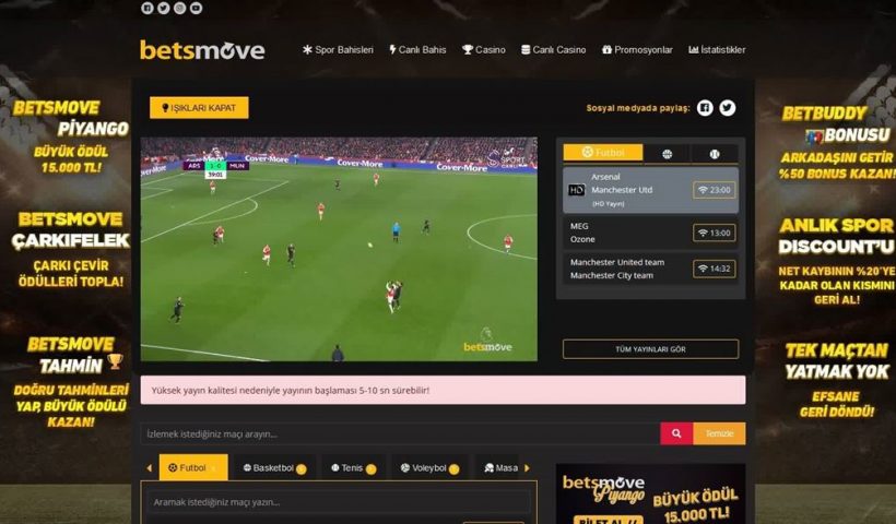 Betsmove Kayıt