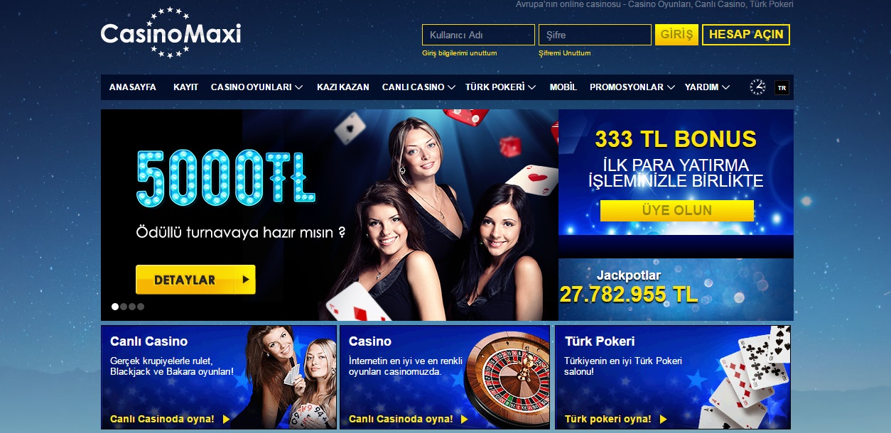 Casinomaxi Canli Bahis