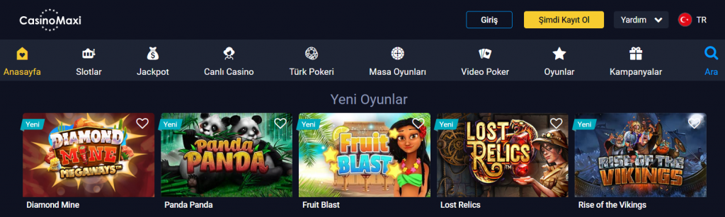 Casinomaxi Canli Bahis turk
