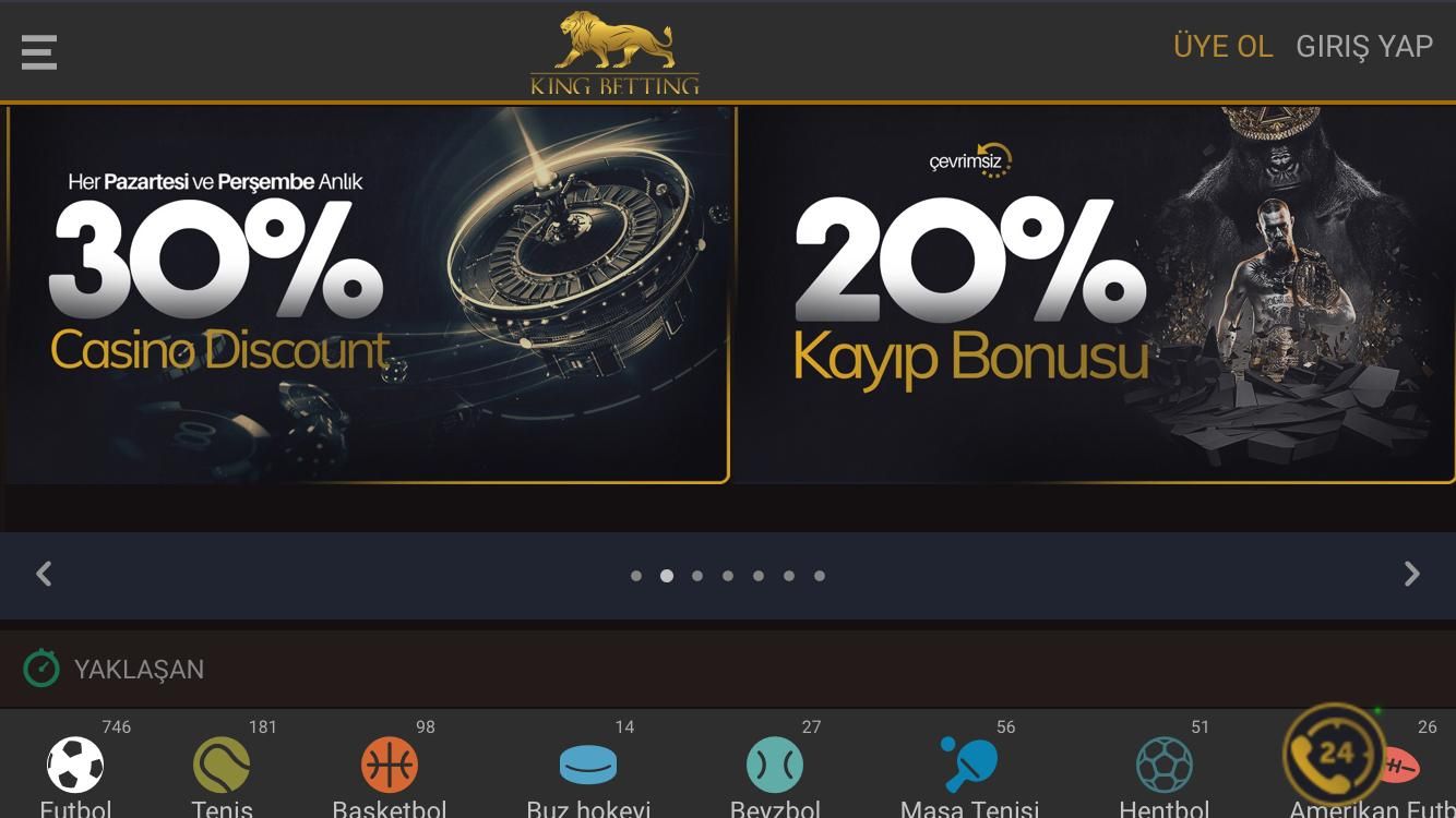 Kingbetting Güncel adresi