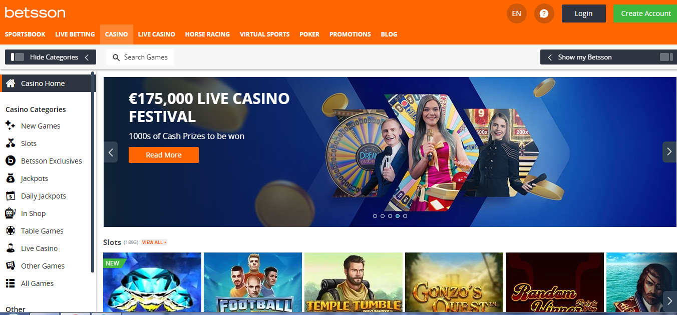Betsson Tv turk