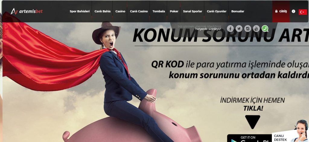Artemisbet Yeni Adresi