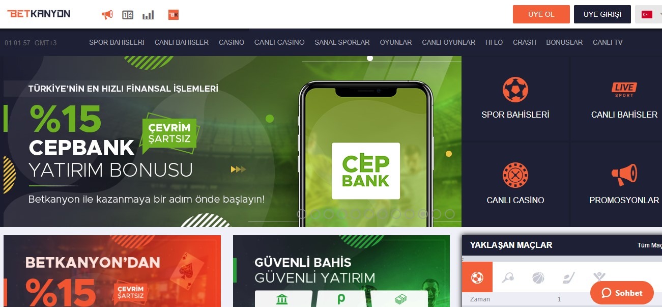 Betkanyon Yeni Adresi turkiye