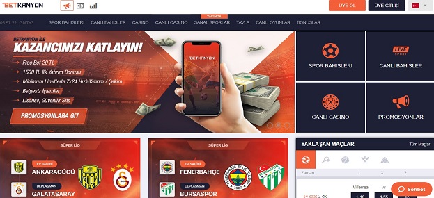 Betkanyon Giriş turk