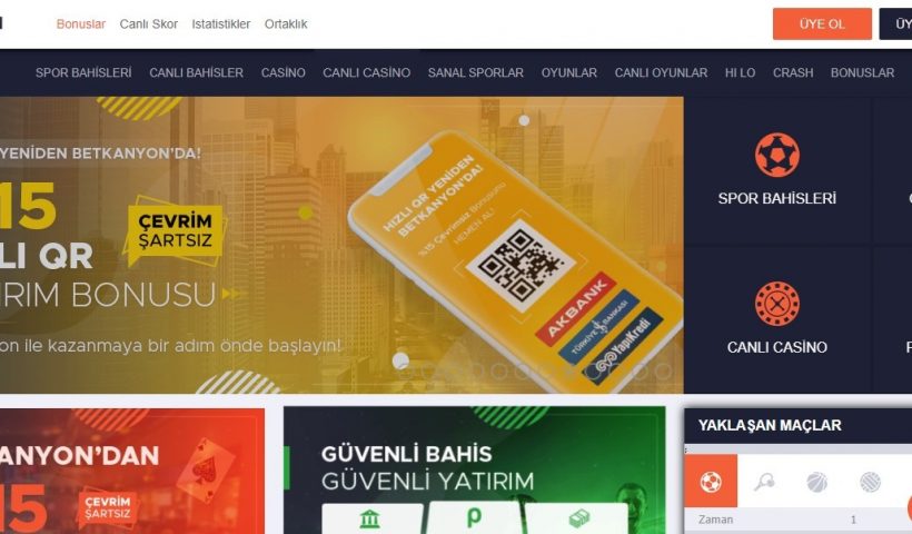Betkanyon Canlı Bahis turk