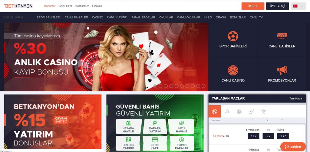 Betkanyon Yeni Adresi turk