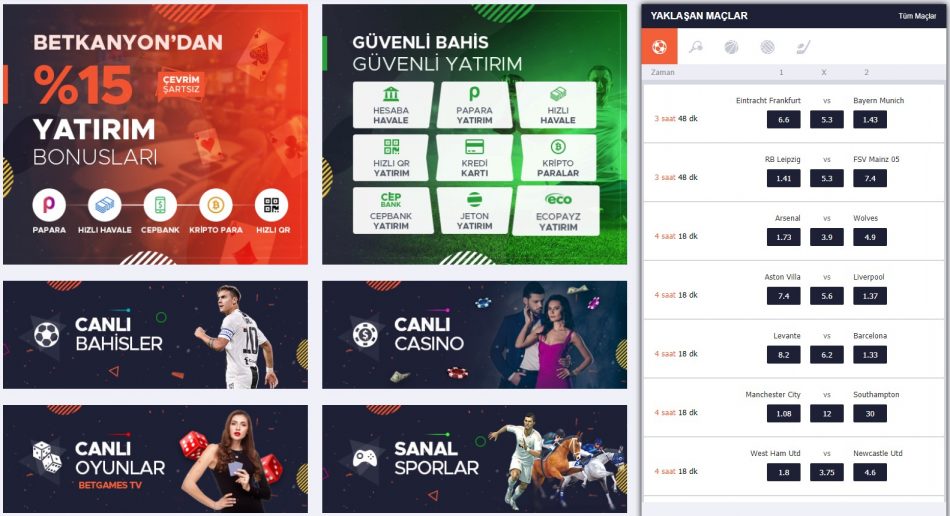 Betkanyon Yeni Adresi