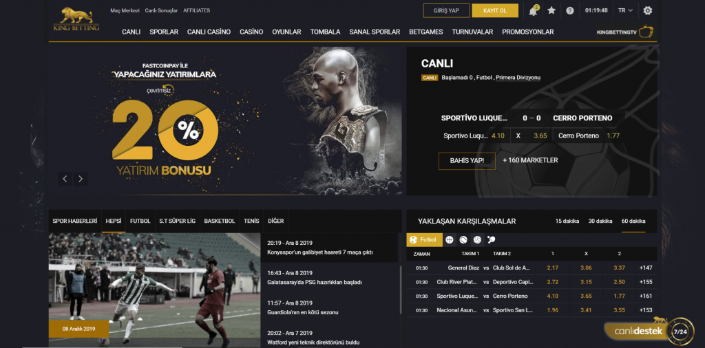 Kingbetting Tv turkiye