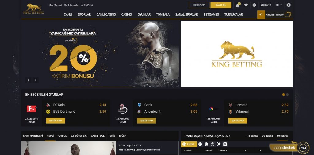 Kingbetting Yeni Adresi