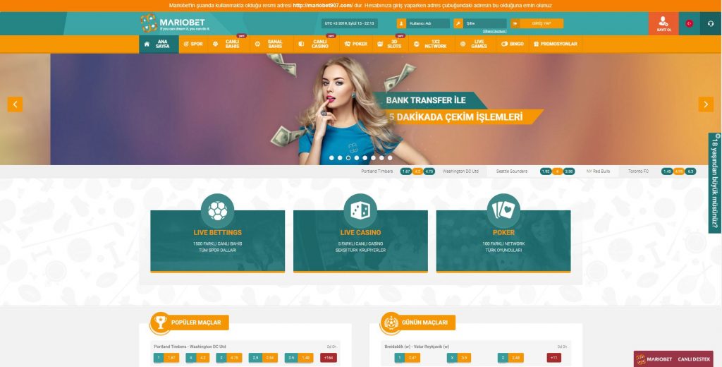 Mariobet Yeni Adresi turkiye