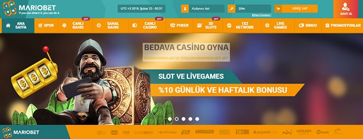 Mariobet Canlı Bahis