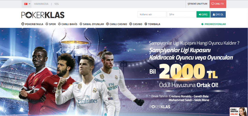 Pokerklas Yeni Adresi turkiye