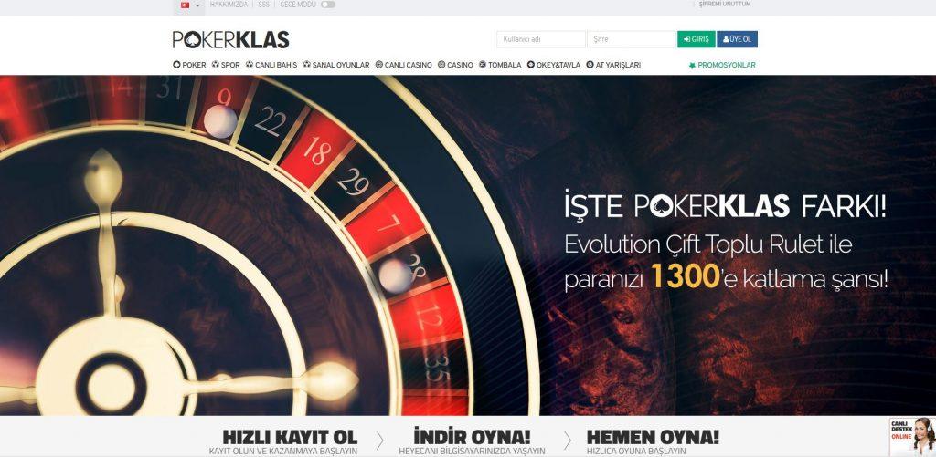 Pokerklas Giriş turk