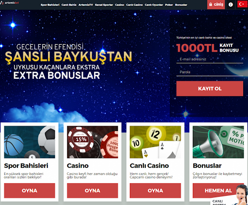 Artemisbet Bahis turkiye
