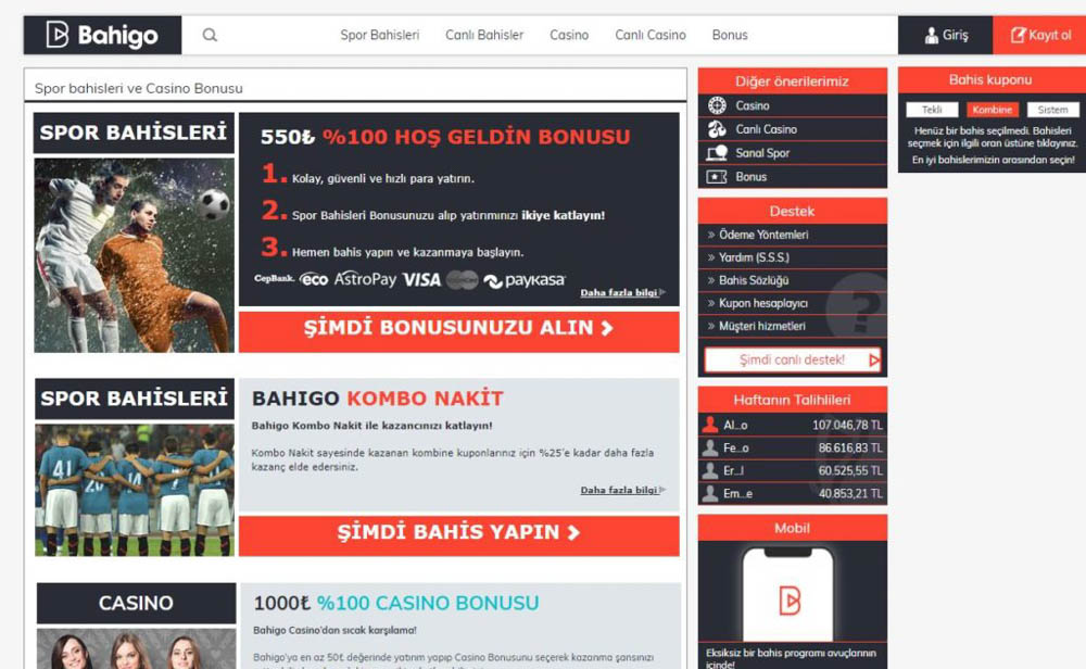 Bahigo Mobil turk
