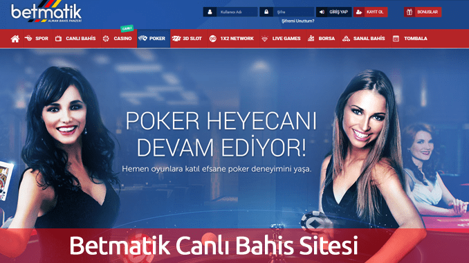 Betmatik Canlı Bahis turk