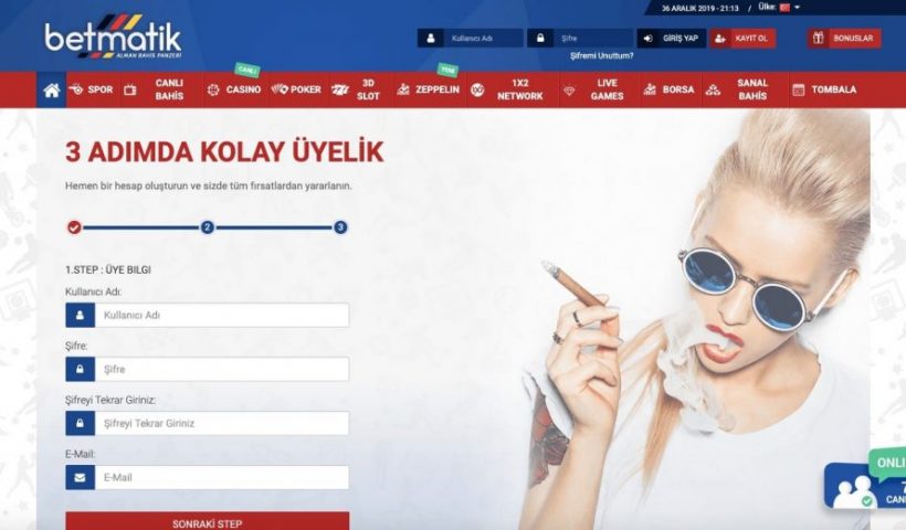 Betmatik Giriş turk